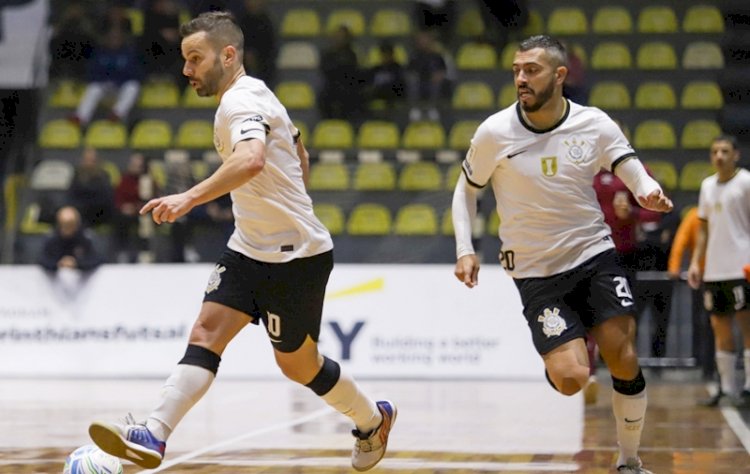 Corinthians fica no empate com a Assoeva por 2 a 2 pela Liga Nacional de Futsal