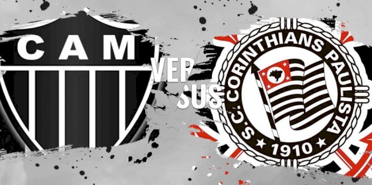 Atlético-MG x Corinthians: prováveis escalações e desfalques do jogo