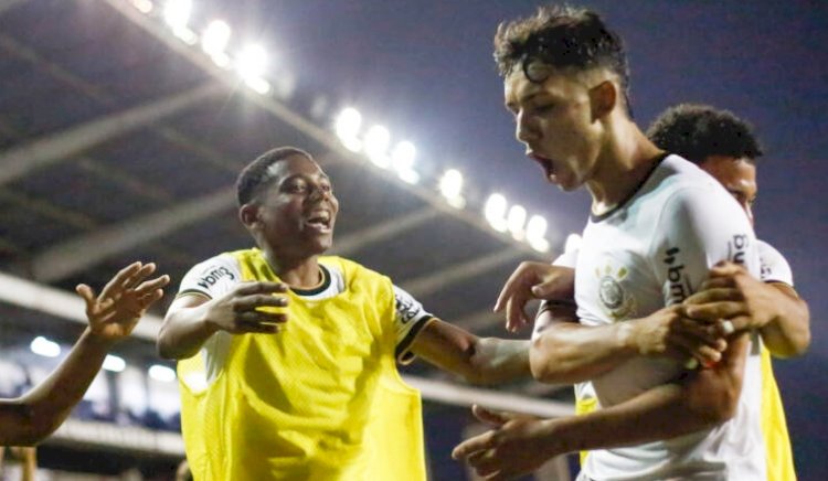 Corinthians reverte resultado com goleada sobre o Santos no Brasileiro Sub-17