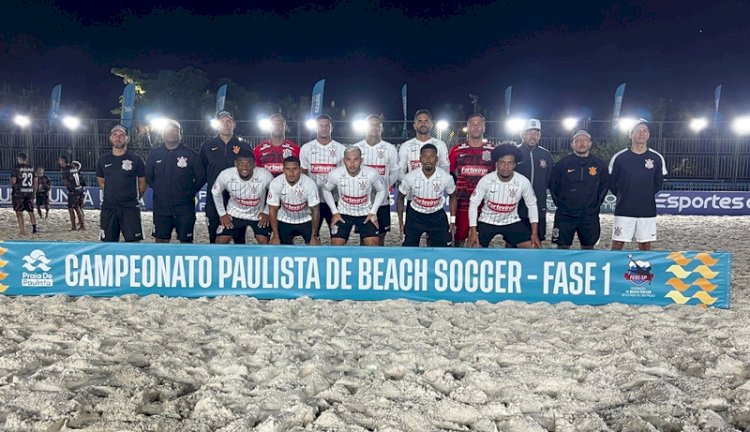 Corinthians é pela quinta vez campeão paulista de Beach Soccer